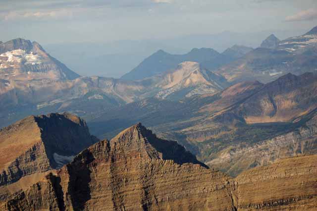 from the heli